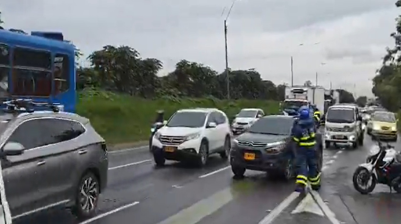 Movilidad 17 de abril: congestión en autopista Norte y la calle 80