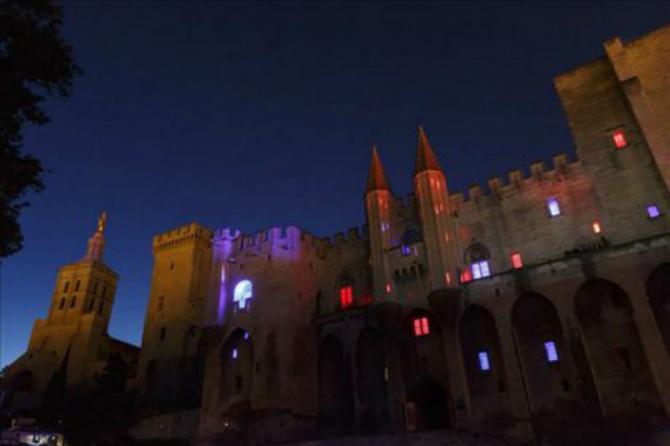 El Palacio de los Papas de Aviñón/ Fotografía de Festival de Aviñón 