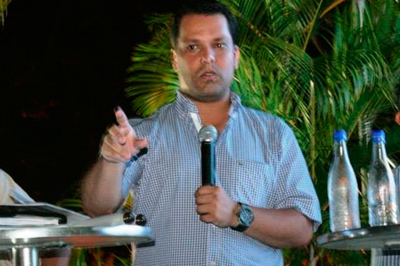El gobernador del Cesar, Luis Alberto Monsalvo.