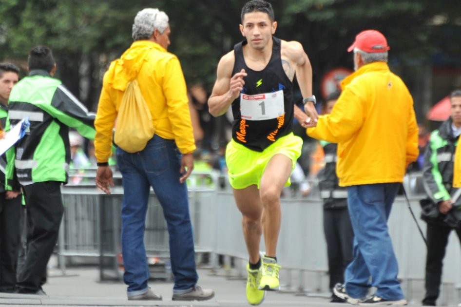 Nicolás Carreño consiguió el primer lugar al cronometrar un total 12 minutos y 58 segundos. Foto: Cortesía 