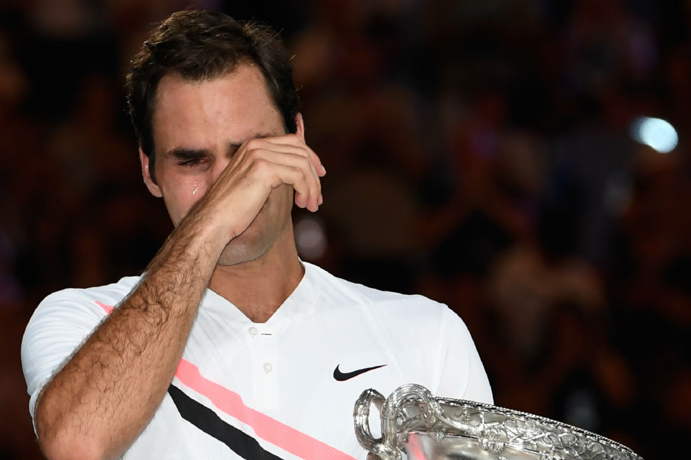 Roger Federer, las lágrimas de un eterno campeón