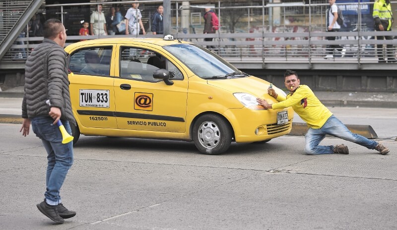 Taxistas: con menos poder de convocatoria