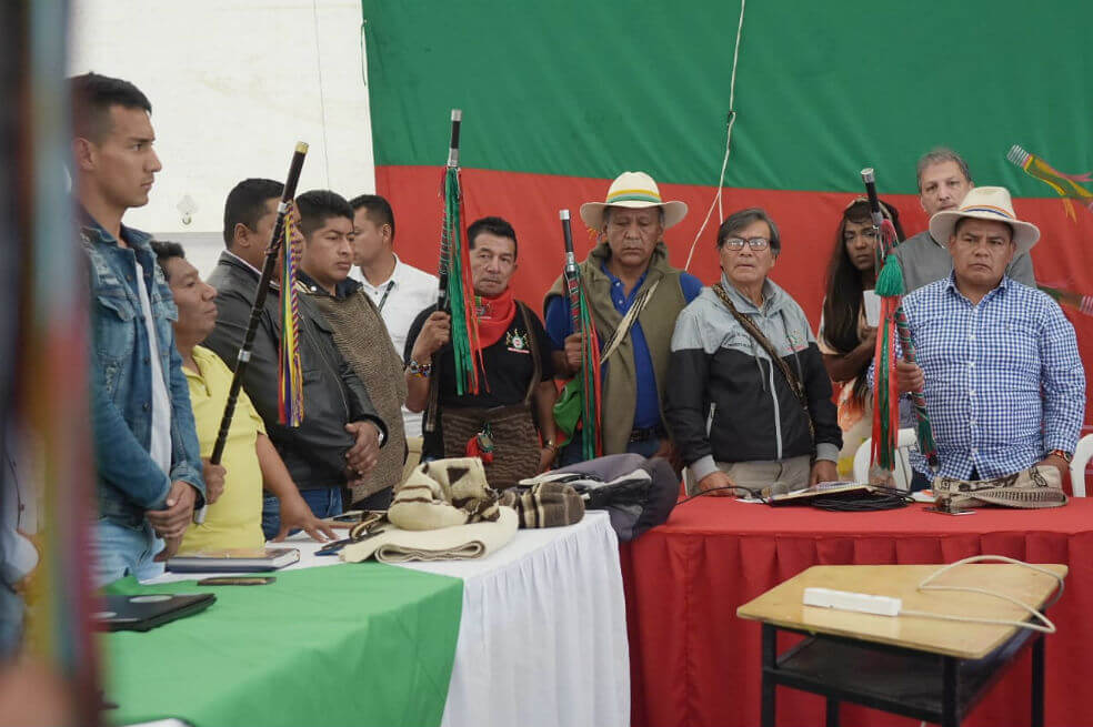 Gobierno busca agilizar ejecución de recursos para indígenas del Cauca 