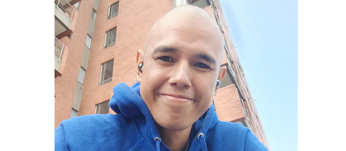 Diego Guauque: Después del cáncer renace fuera de Colombia y envía emotivo mensaje