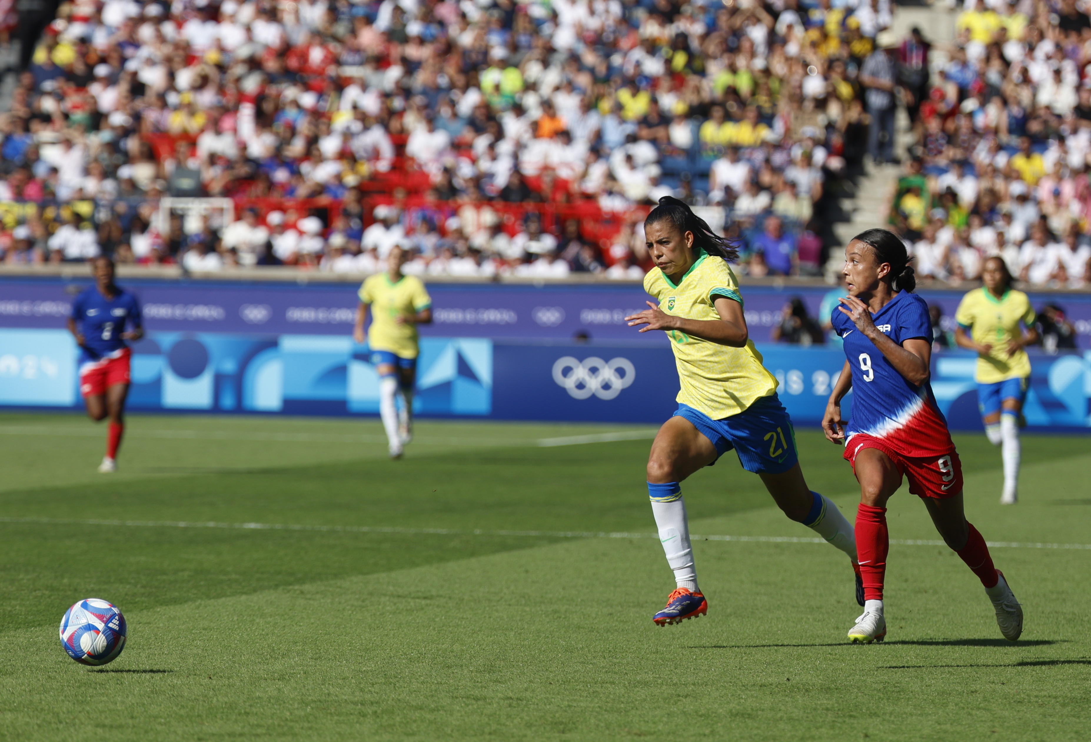 París 2024: Estados Unidos venció a Brasil en la final del fútbol femenino