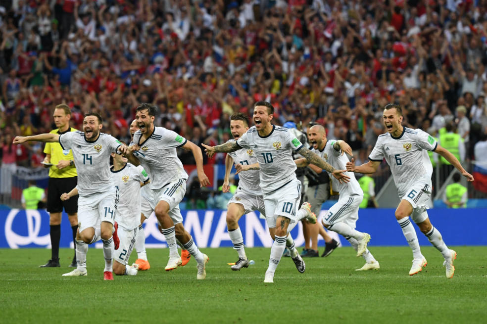 Rusia le ganó por penaltis a España y lo eliminó del Mundial