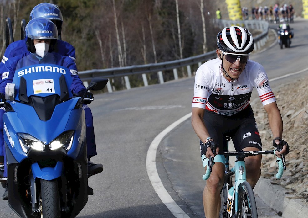 Clasificaciones: Así van los colombianos en la Vuelta a Cataluña