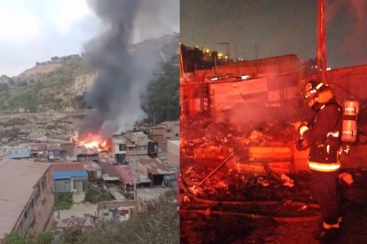 Incendio en Ciudadela Sucre, en Soacha, dejó varias viviendas con perdida total