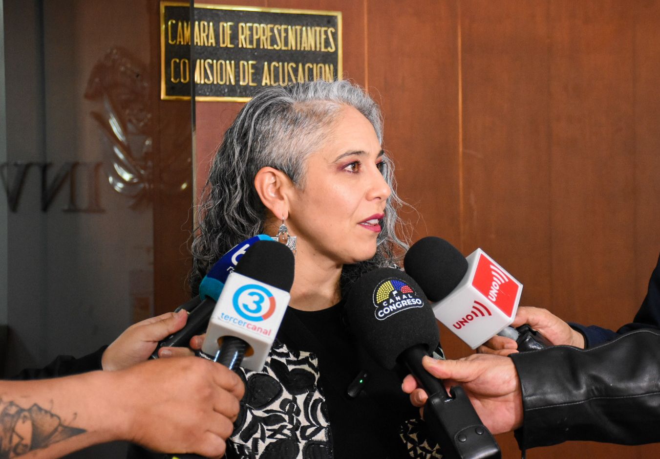 María José Pizarro denunció a Mancera y Barbosa en la Comisión de Acusaciones