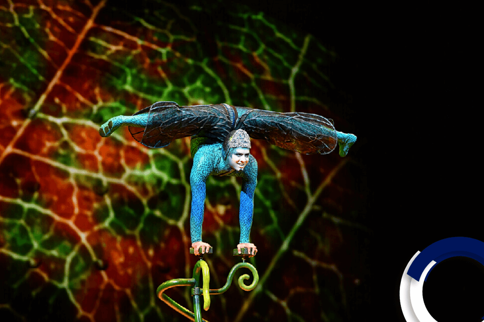 Disfrute de funciones del El Circo del Sol online