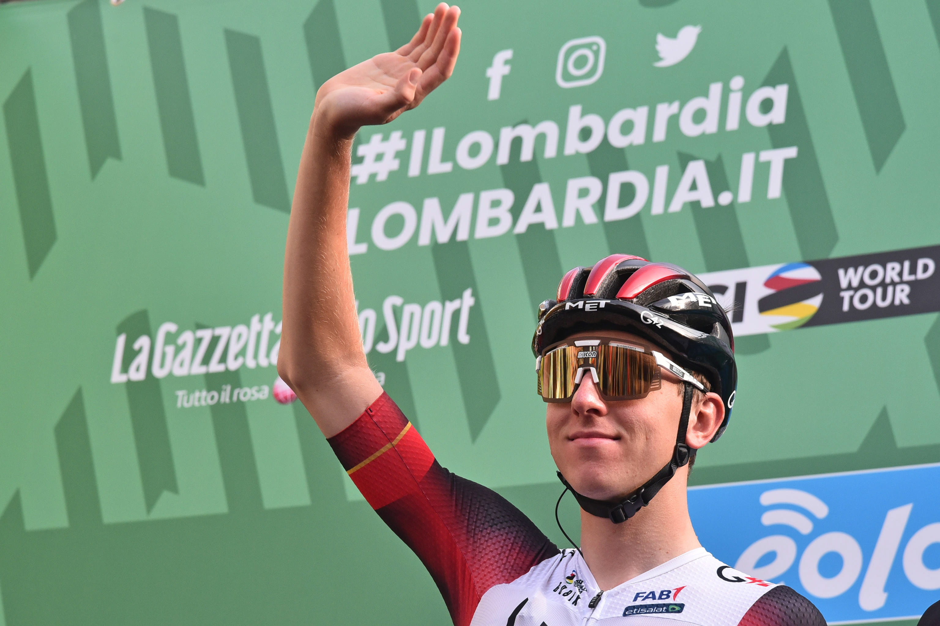 Tadej Pogacar se coronó campeón del Tour de Lombardía 2022