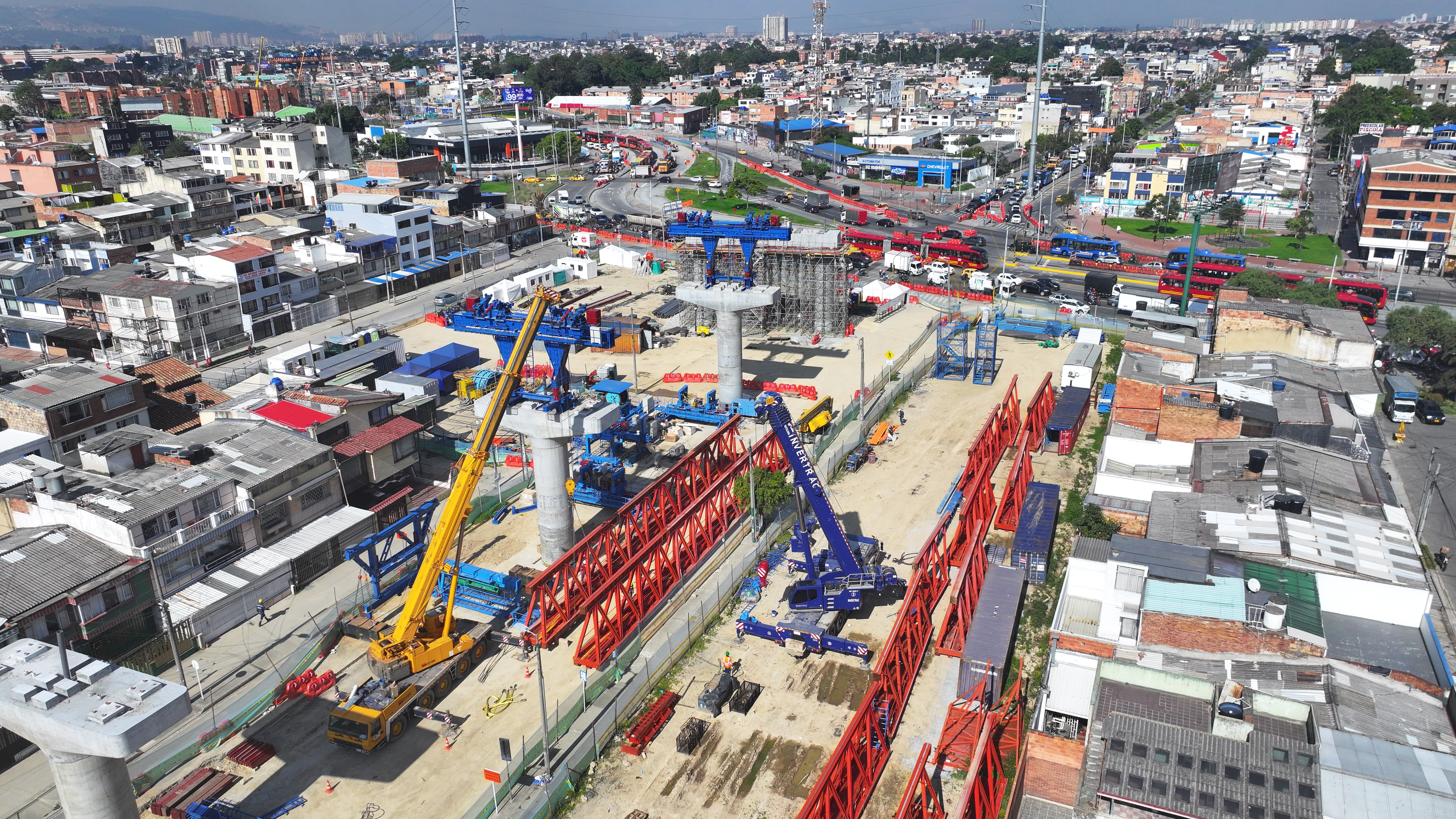 Avances del Metro de Bogotá, con corte a diciembre de 2024.