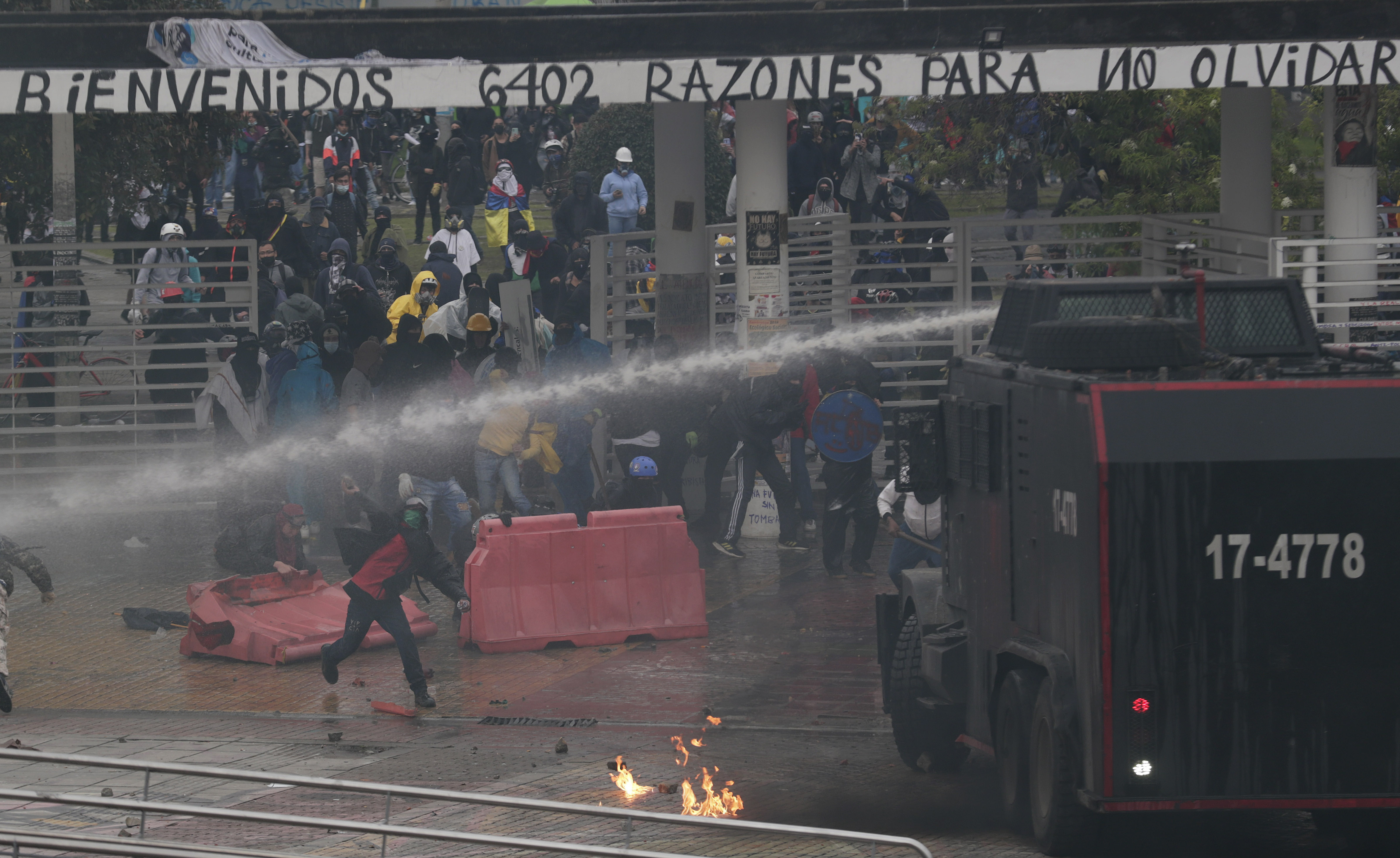 Cero sancionados por violencia en el paro y otras cifras de Colombia a la CIDH