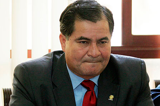 El senador opositor de Bolivia, Roger Pinto.