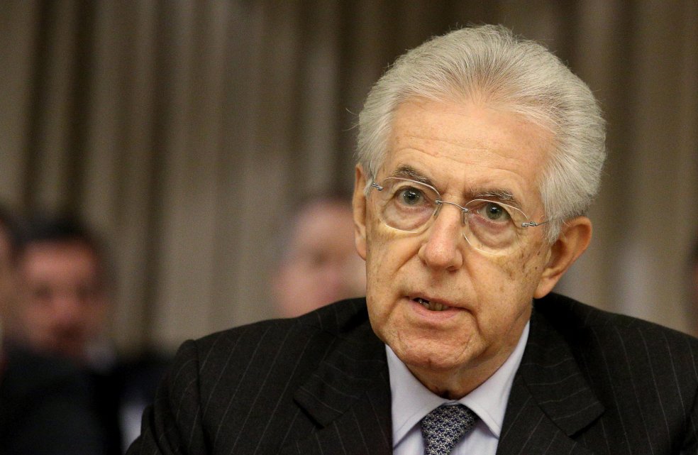 La renuncia de Mario Monti