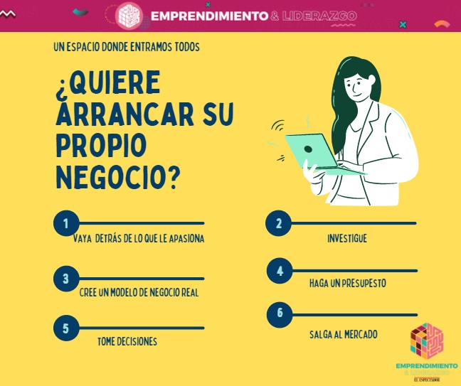 ¿Quiere arrancar su propio negocio?