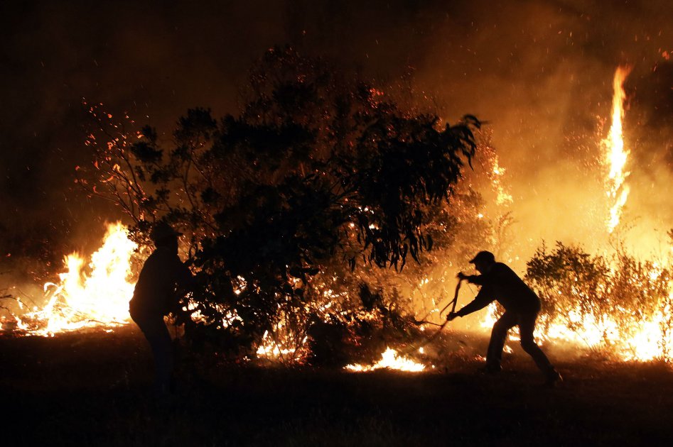 Combaten incendios forestales en Chile 91, con casi 24.500 hectáreas quemadas