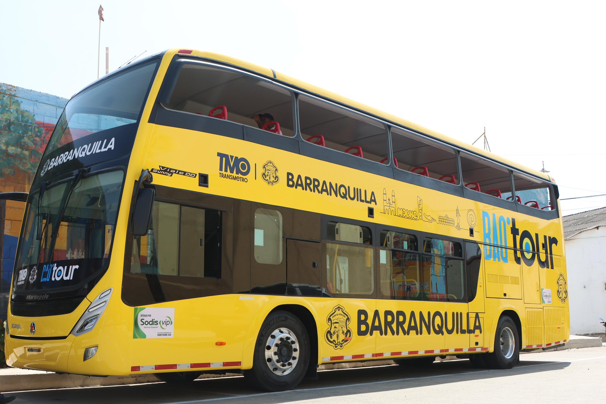 Así funciona el nuevo bus turístico que recorrerá Barranquilla