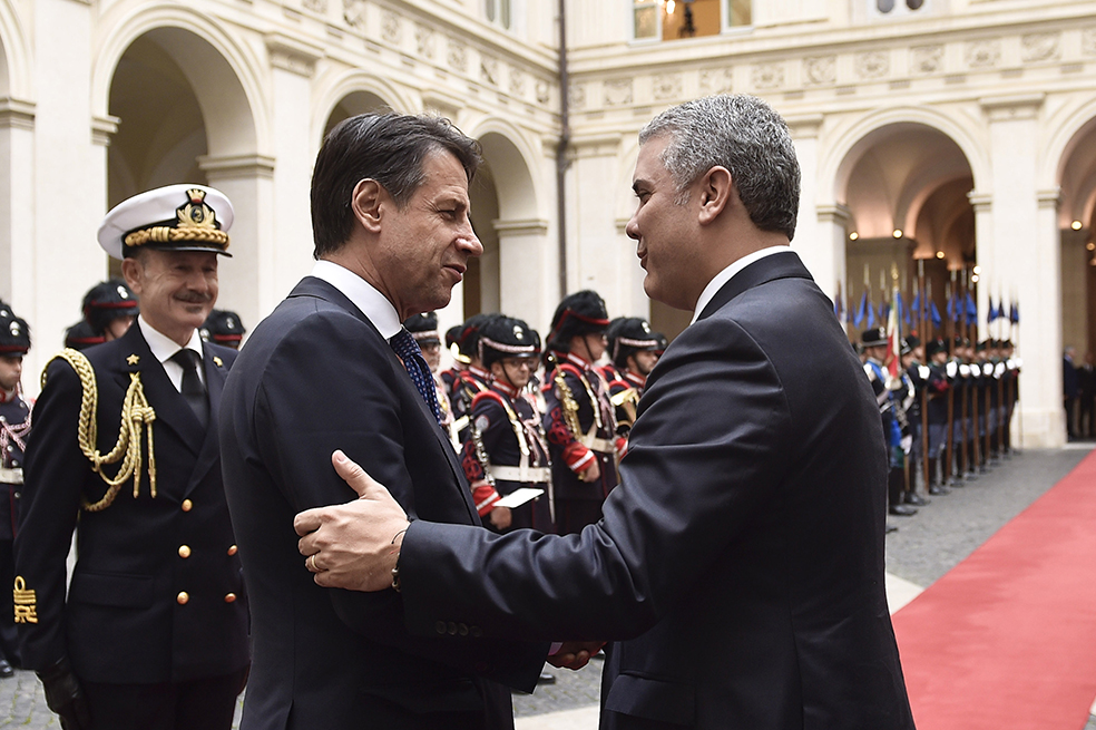 Duque quiere fortalecer las relaciones comerciales con Italia