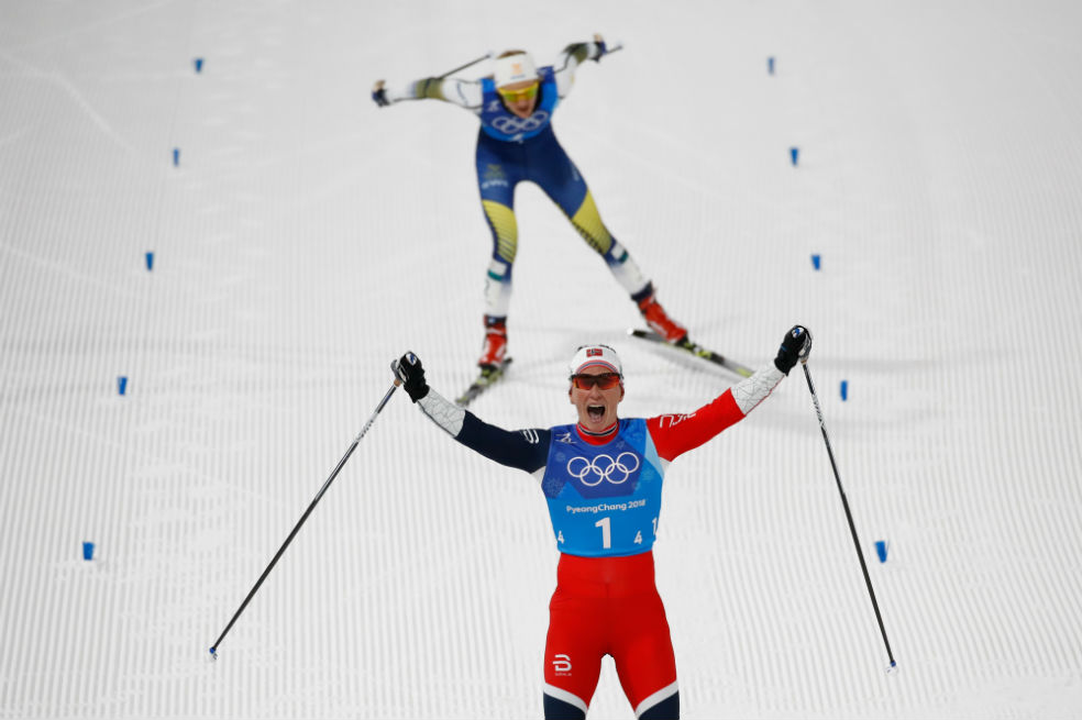 Marit Björgen estableció récord de medallas en la historia de los Olímpicos de Invierno