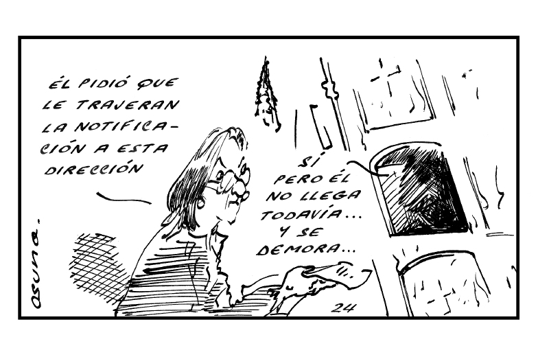 Canciller suspendido