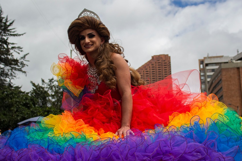 Marcha del orgullo en Bogotá