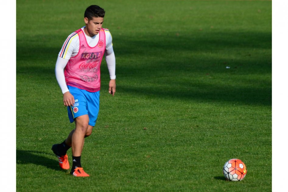 James Rodríguez, el centro de atención en Madrid