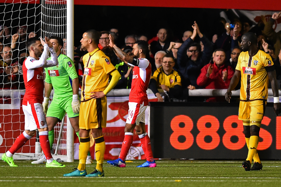 Con Ospina en el arco, Arsenal venció al Sutton United en la FA Cup