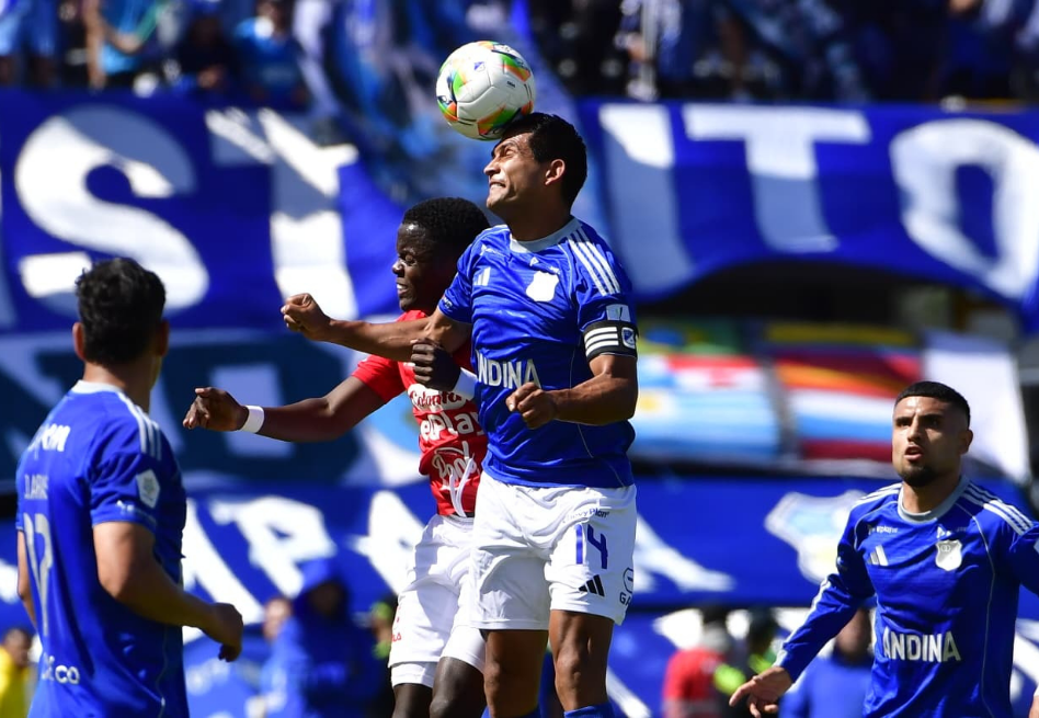 Empate con sabor a poco en el clásico capitalino: Millonarios y Santa Fe no levantan cabeza