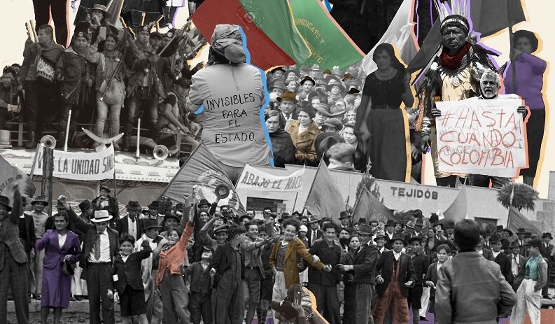 “Imágenes en Manifestación”: la exposición que muestra el historial de las protestas en Bogotá