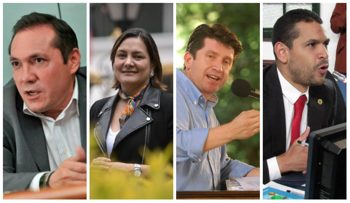 Los concejales de Bogotá, electos en 2015, que no terminaron su periodo