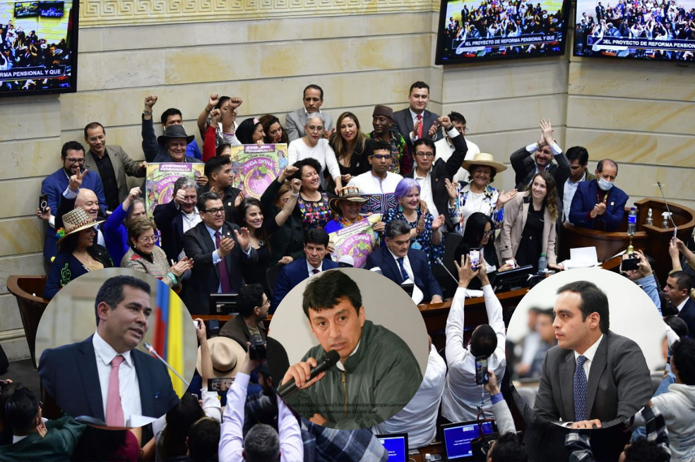 Estos fueron los tres votos que salvaron a la reforma pensional en el Senado