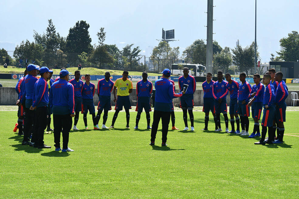 Colombia estará en el Grupo B del Suramericano sub 17