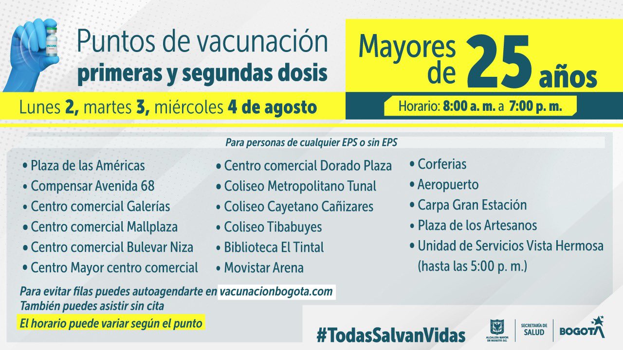 Hay 15 puntos habilitados durante los primeros tres días de la semana.