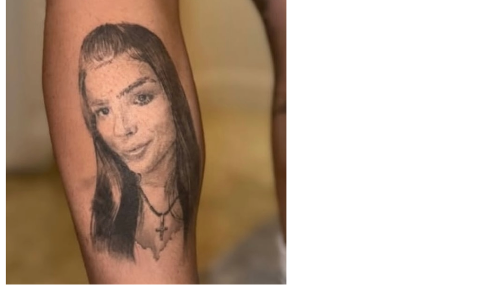 Nicky Jam se tatuó la cara de su esposa. El resultado dividió opiniones