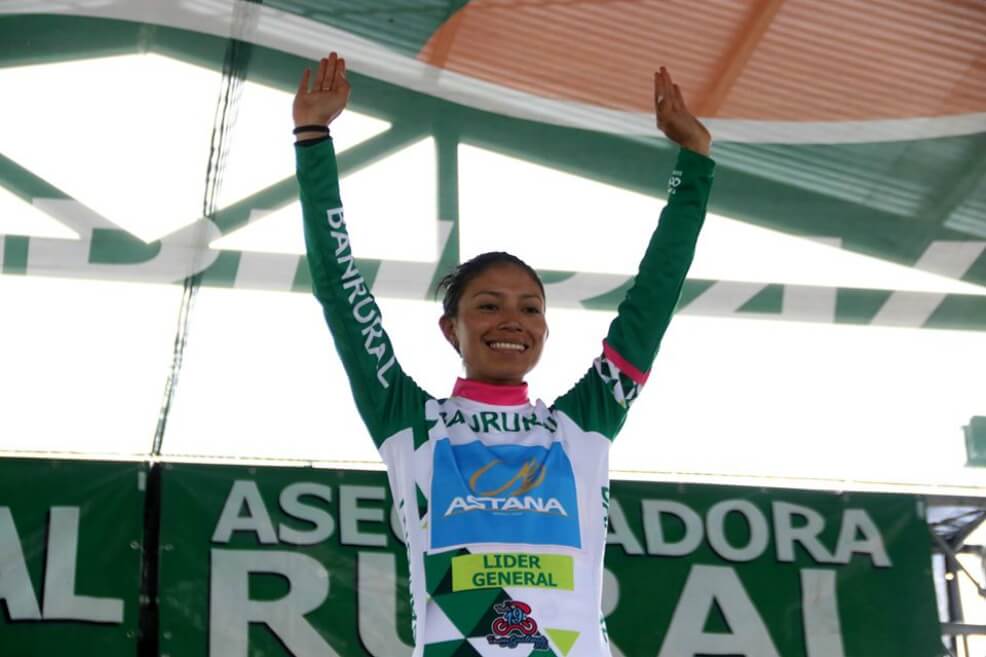 Liliana Moreno quedó campeona de la Vuelta Femenina a Guatemala