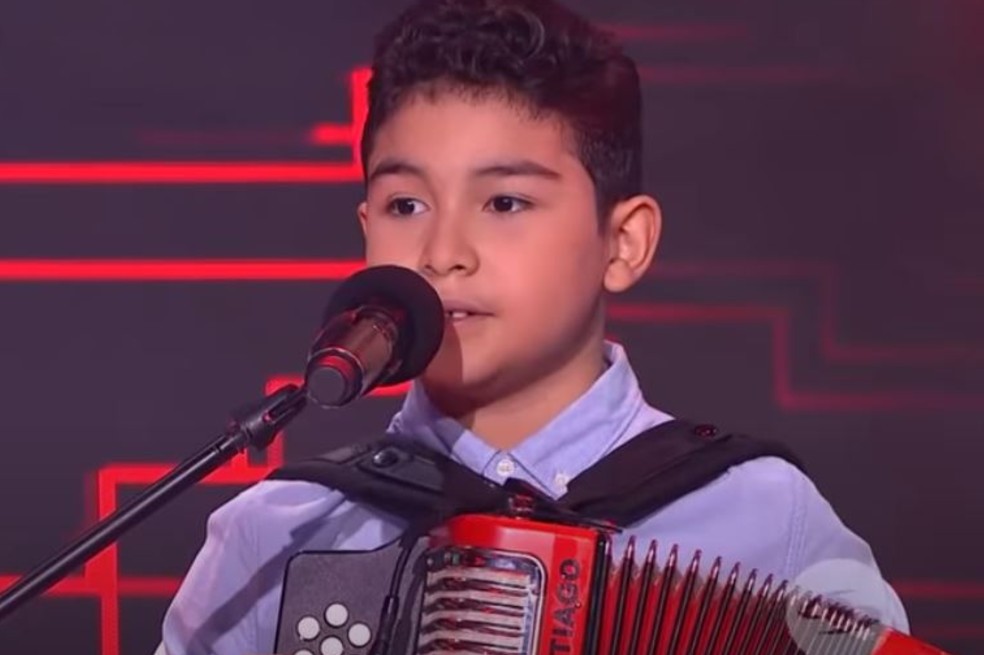 ¡Como una leyenda! Niño dio clases de vallenato a los entrenadores en La Voz Kids