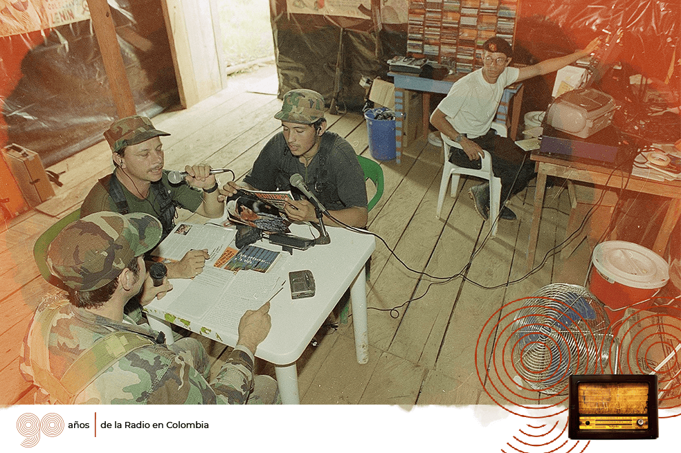 Radio en medio de la guerra