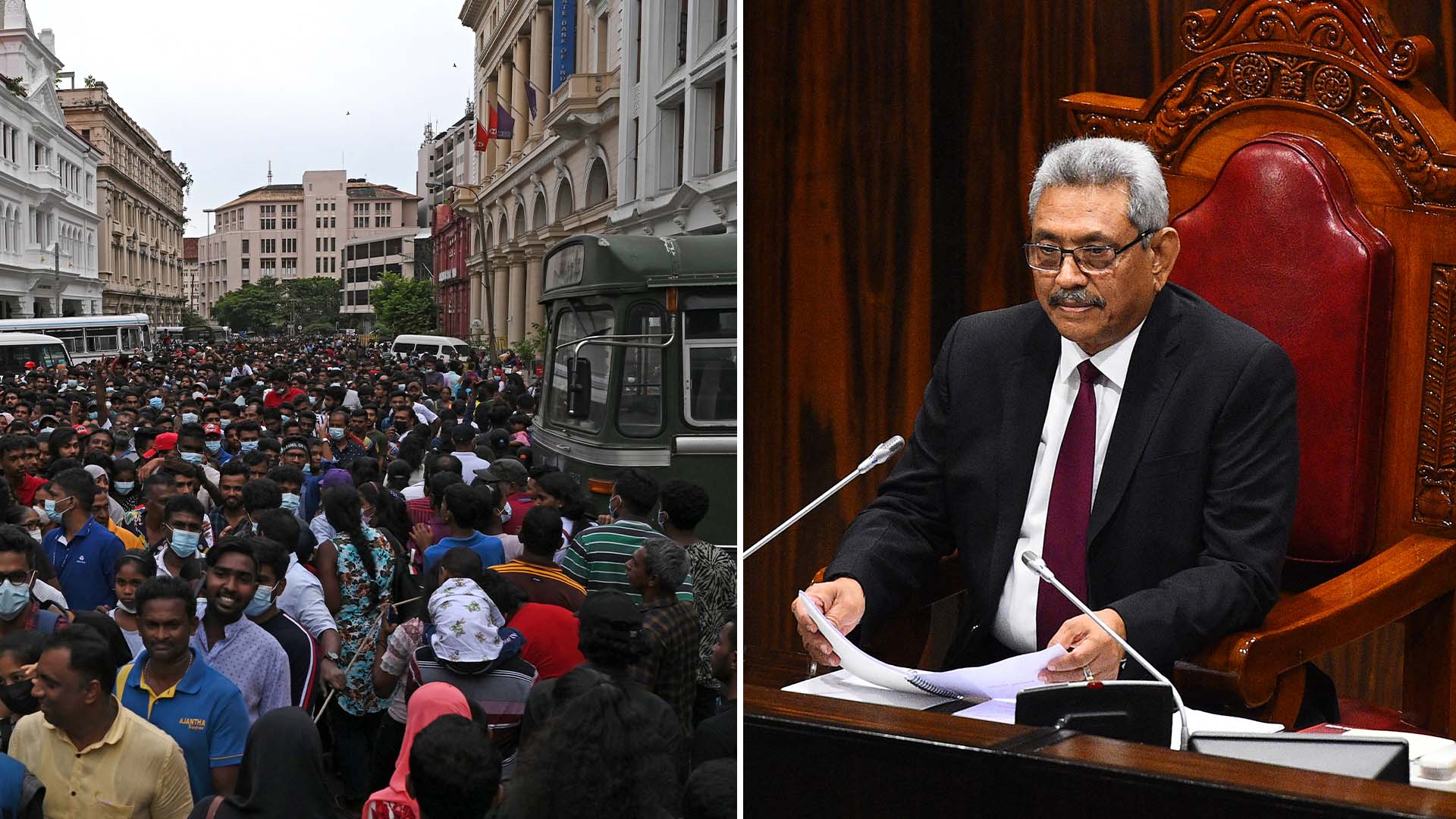 Crisis en Sri Lanka: entre la escasez, las protestas y la huida del presidente