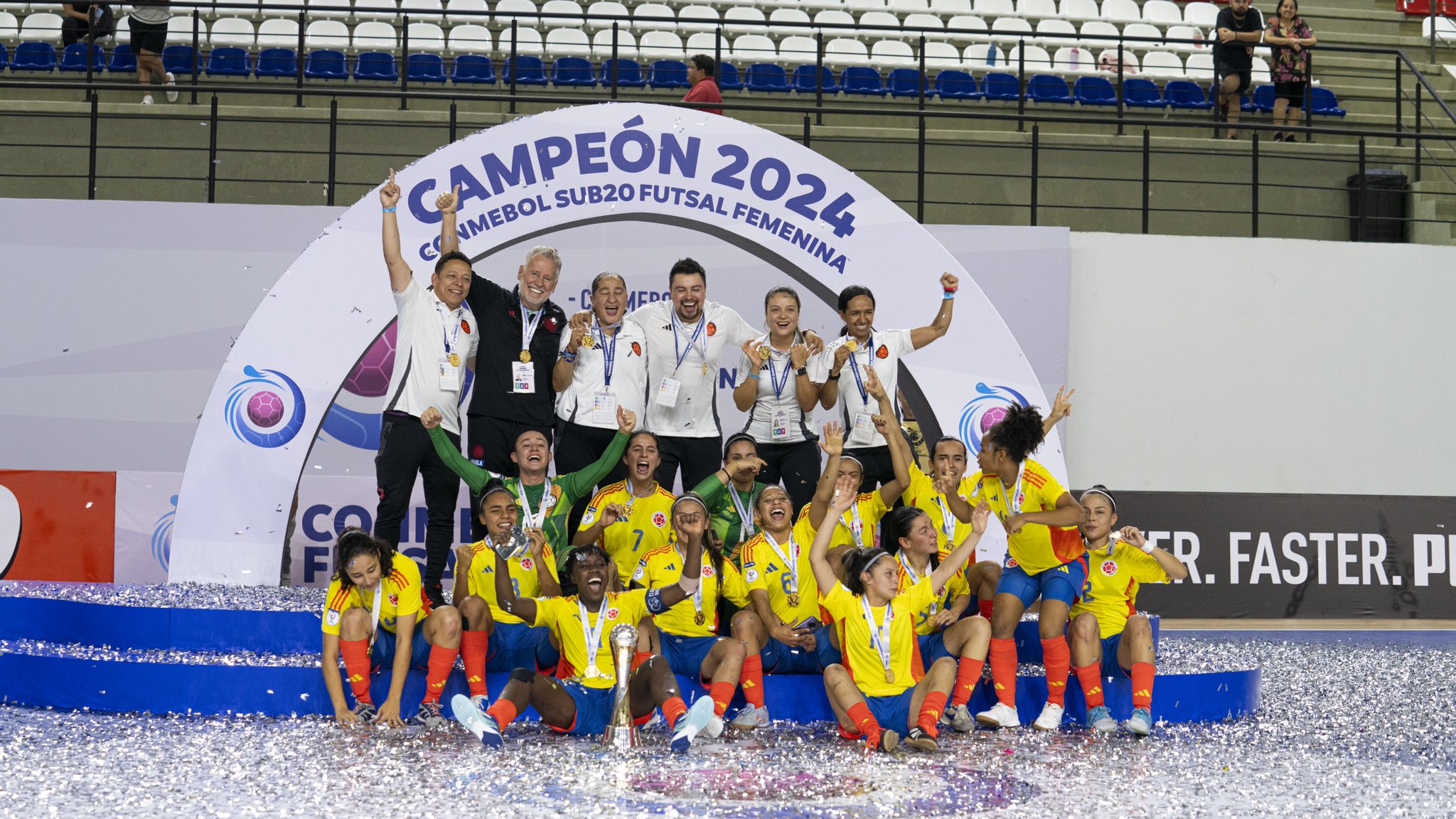 Colombia hace historia: venció a Brasil y es campeón sudamericano de futsal