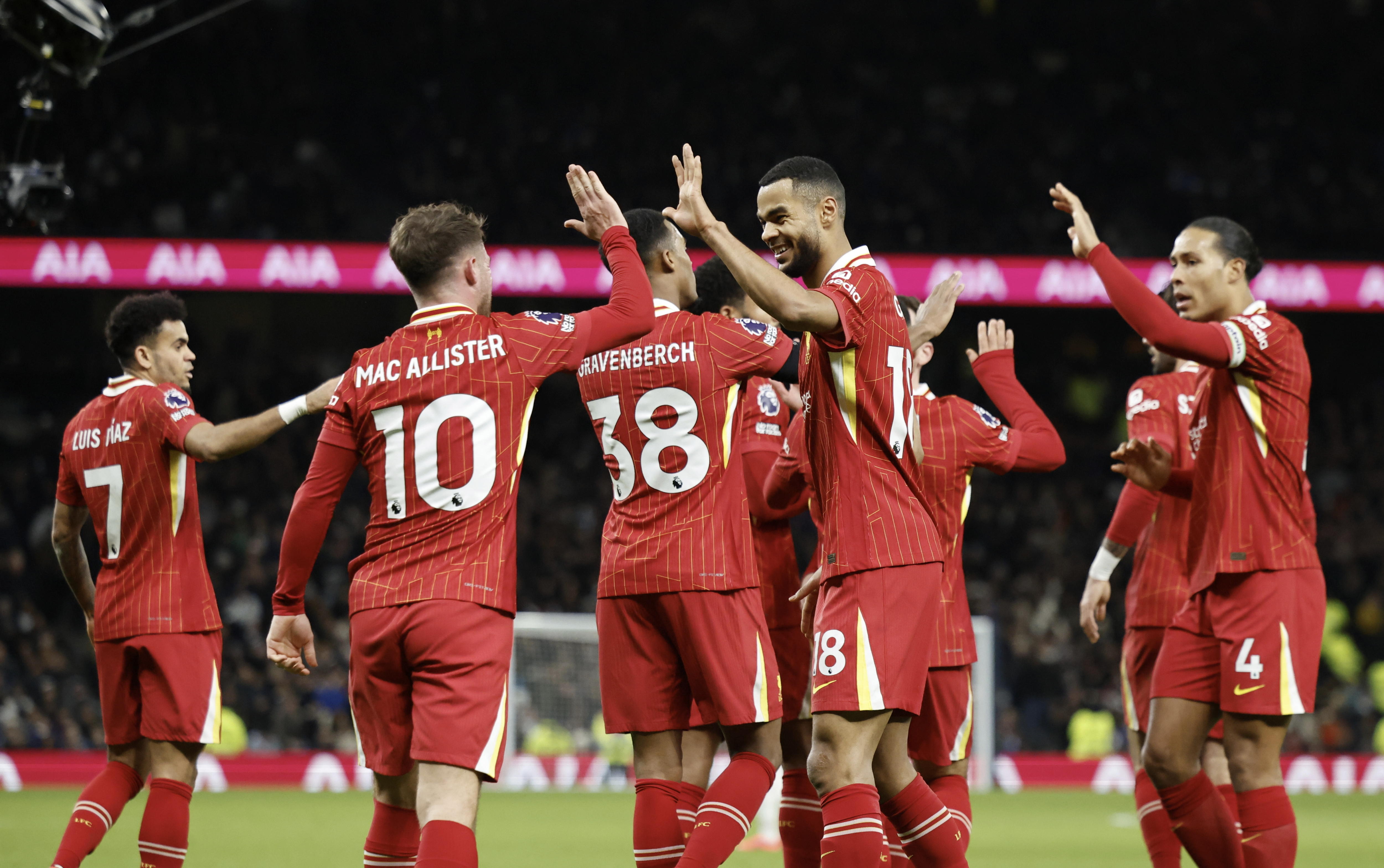 Así quedó la tabla de la Premier League: Liverpool sigue siendo líder