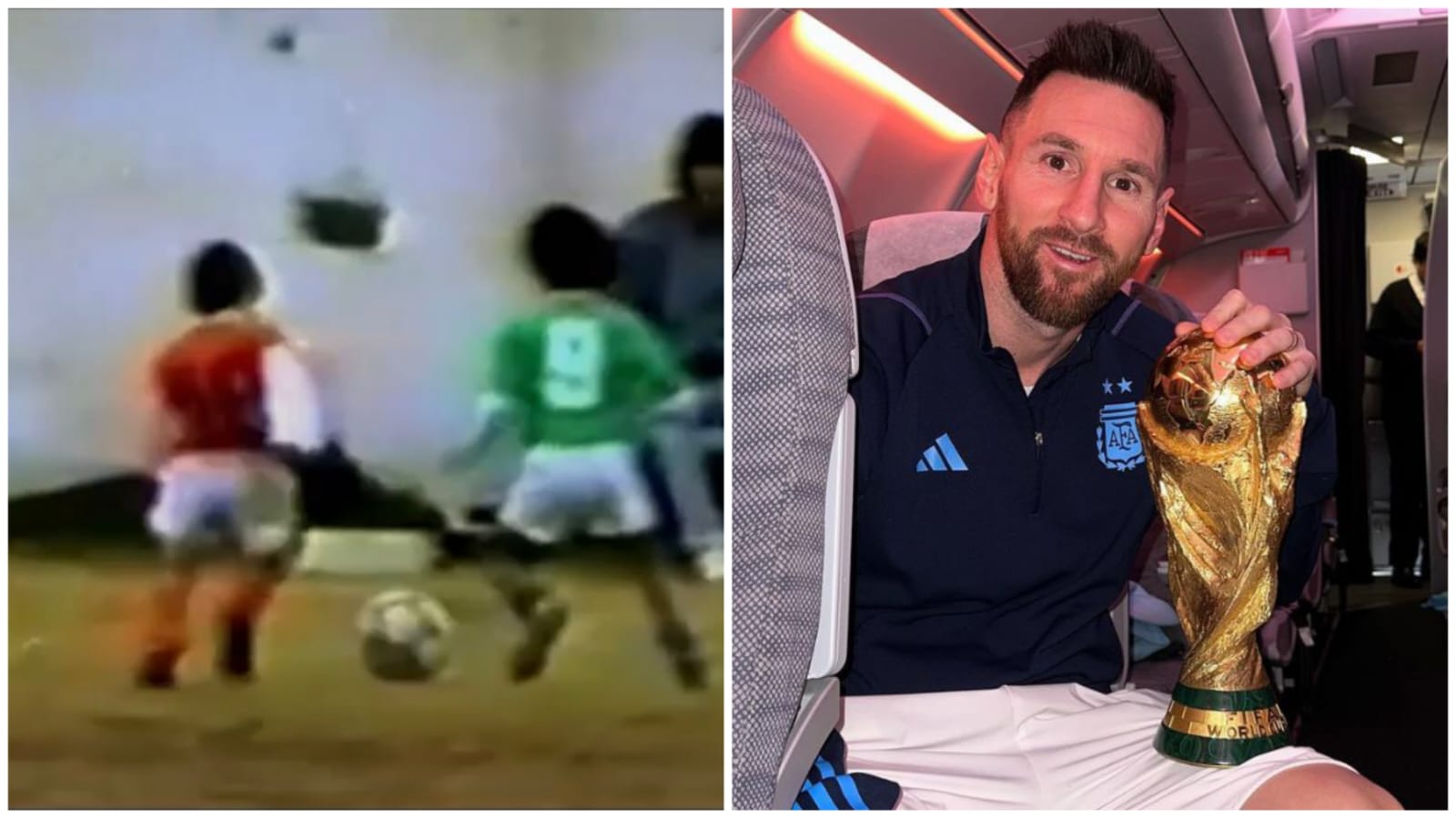 ¡’Crack’ desde niño! Con emotivo video, Messi recuerda sus inicios en el fútbol