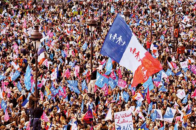 Razones de la marcha francesa