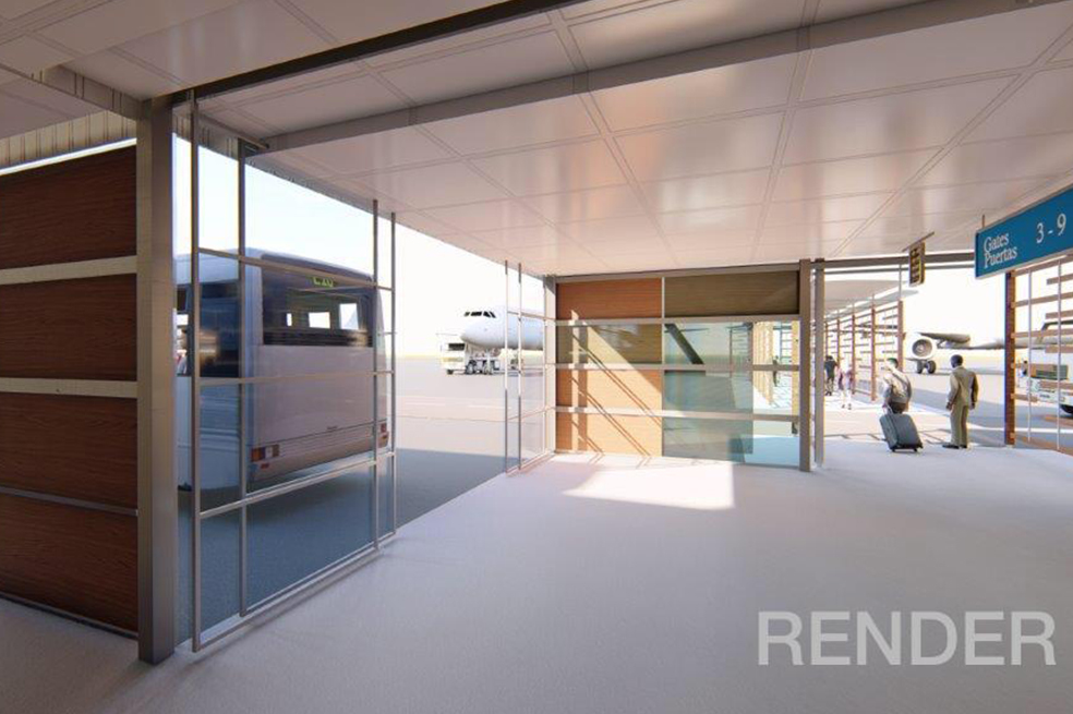Render del proyecto ejecutado por la Sociedad Aeroportuaria de la Costa S.A.Cortesía - ANI“Estas obras nos permitirán ofrecer un mejor servicio en la terminal aérea de Cartagena, la cual ha tenido un incremento continuo de pasajeros, a quienes debemos asegurarles condiciones de comodidad y confort”, aseguró Louis Kleyn, presidente de la ANI.