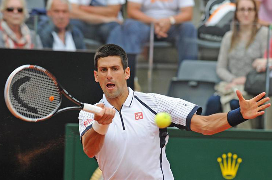 Djokovic, Nadal y Serena pasan a cuartos en Roma, Del Potro eliminado
