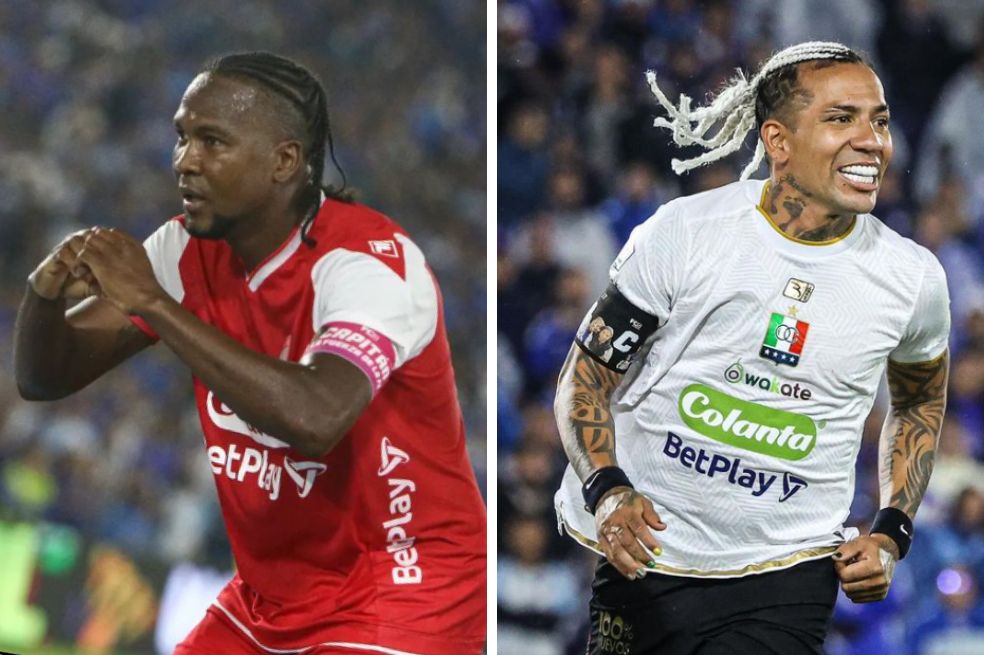 Hugo Rodallega vs. Dayro Moreno: duelo de goleadores en la Liga BetPlay