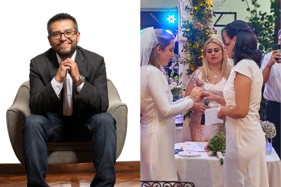 Primer matrimonio igualitario en Bolivia: la historia del abogado trans que lo hizo posible