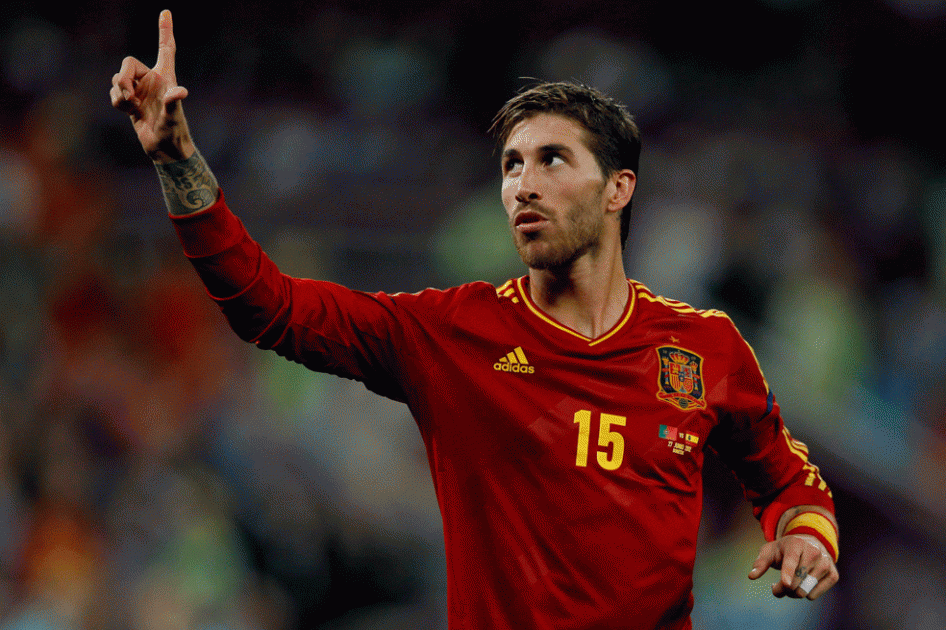Sergio Ramos, a un partido de completar 100 con la selección española
