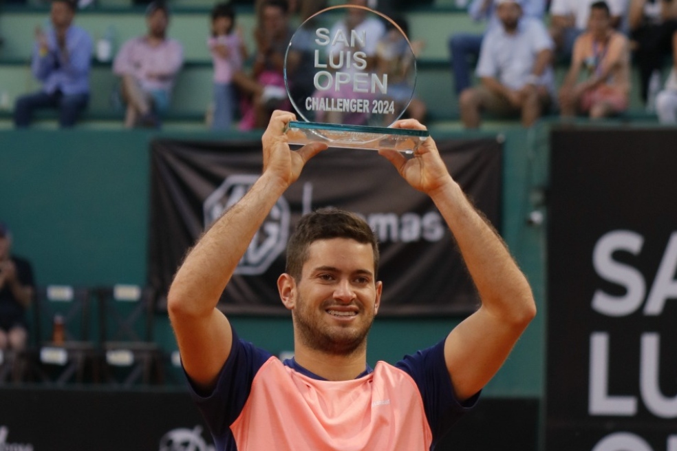 Nicolás Mejía se coronó campeón del Challenger de San Luis Potosí, en México