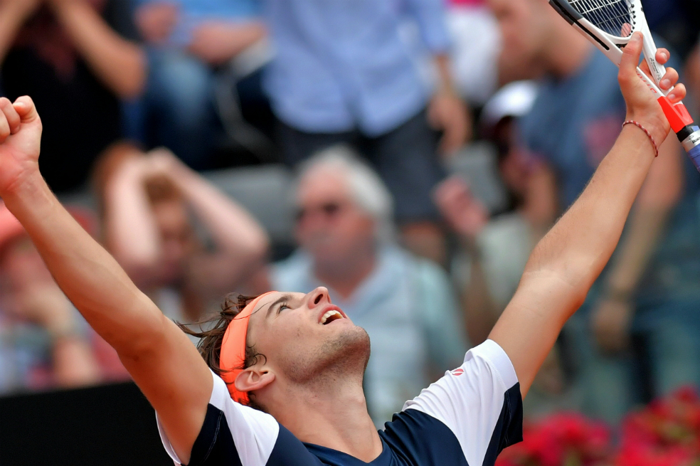 Thiem tomó revancha y eliminó a Nadal del Masters 1.000 de Roma